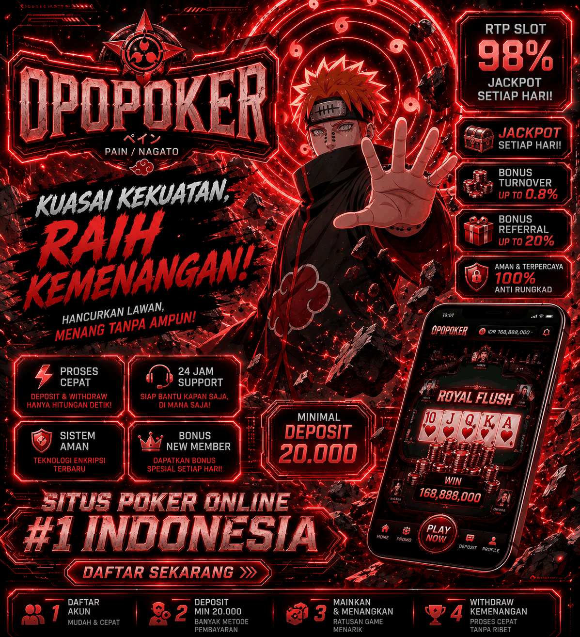 OPOPOKER ♠️ Arena Game Keberuntungan dan Strategi Penuh Keseruan by Hey siriusly